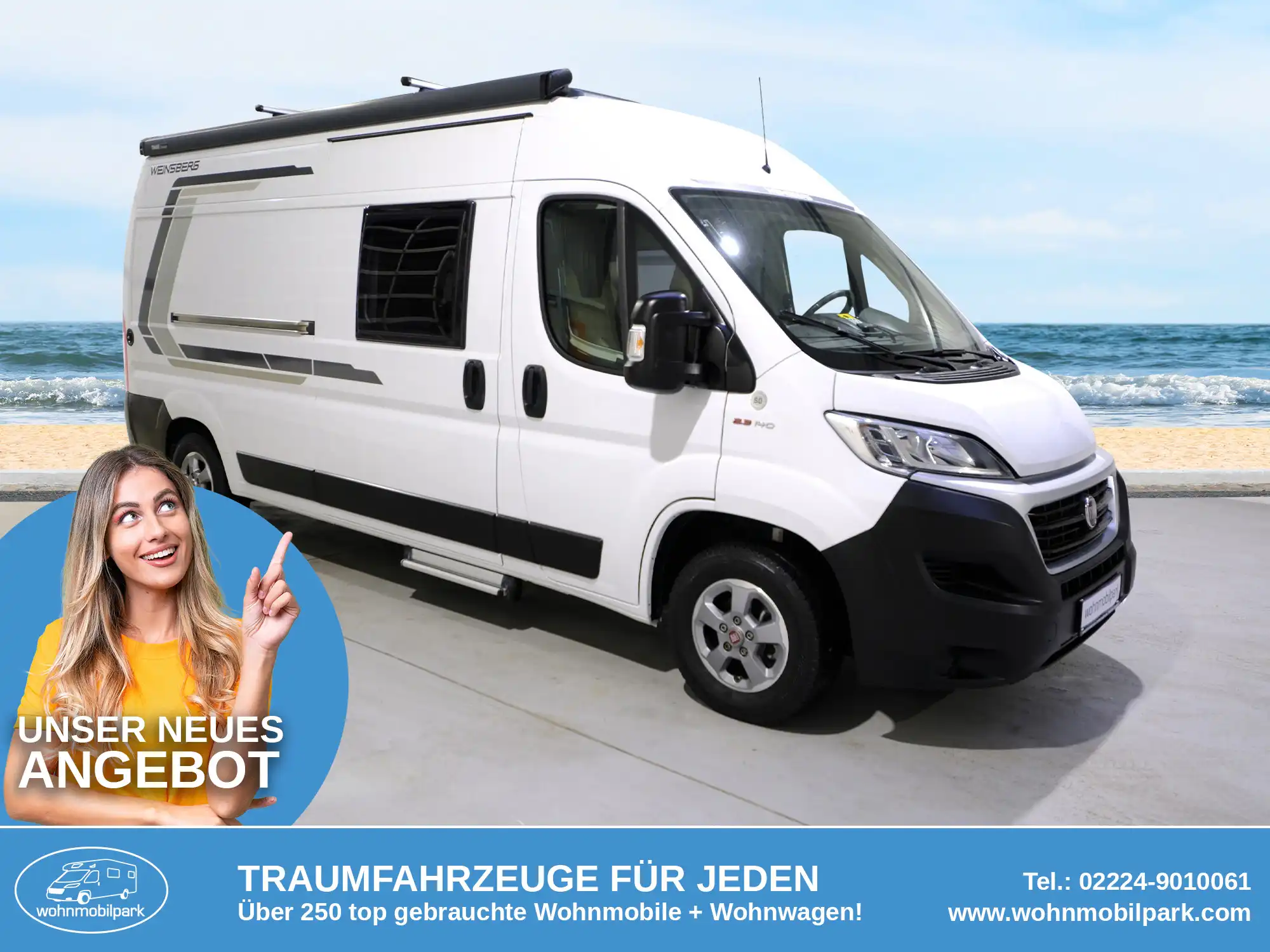 WEINSBERG CaraTour 600 MQ 50 Jahre-Edition - Ansicht 1